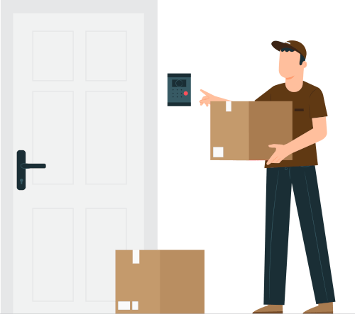 Package Delivery Illustration